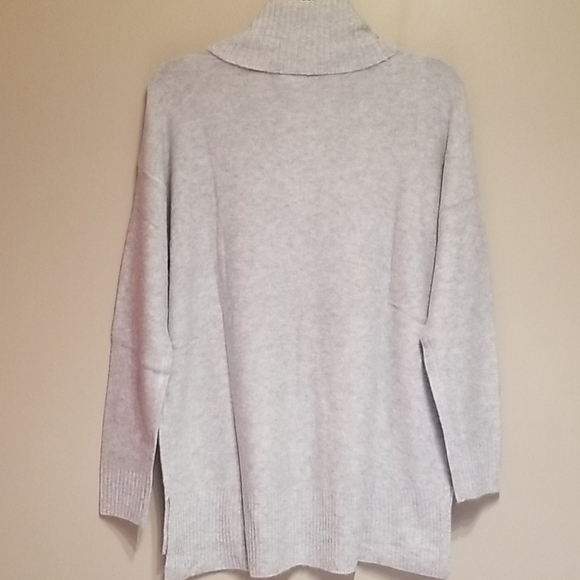 Style & Co gray cowl sweater - Picture 2 of 6